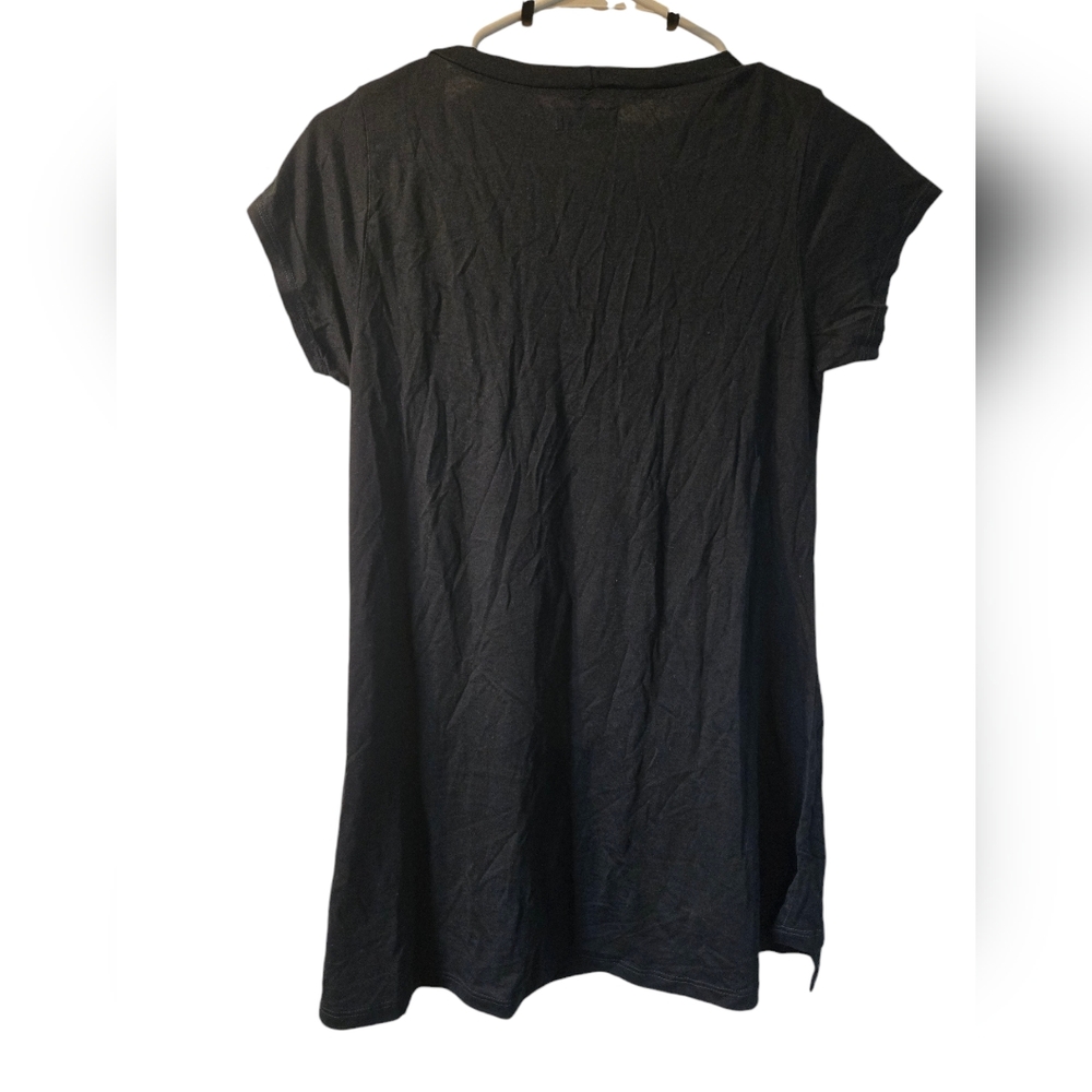 Lauren Moshi NWOT Butterfly Skull tee - Picture 4 of 9